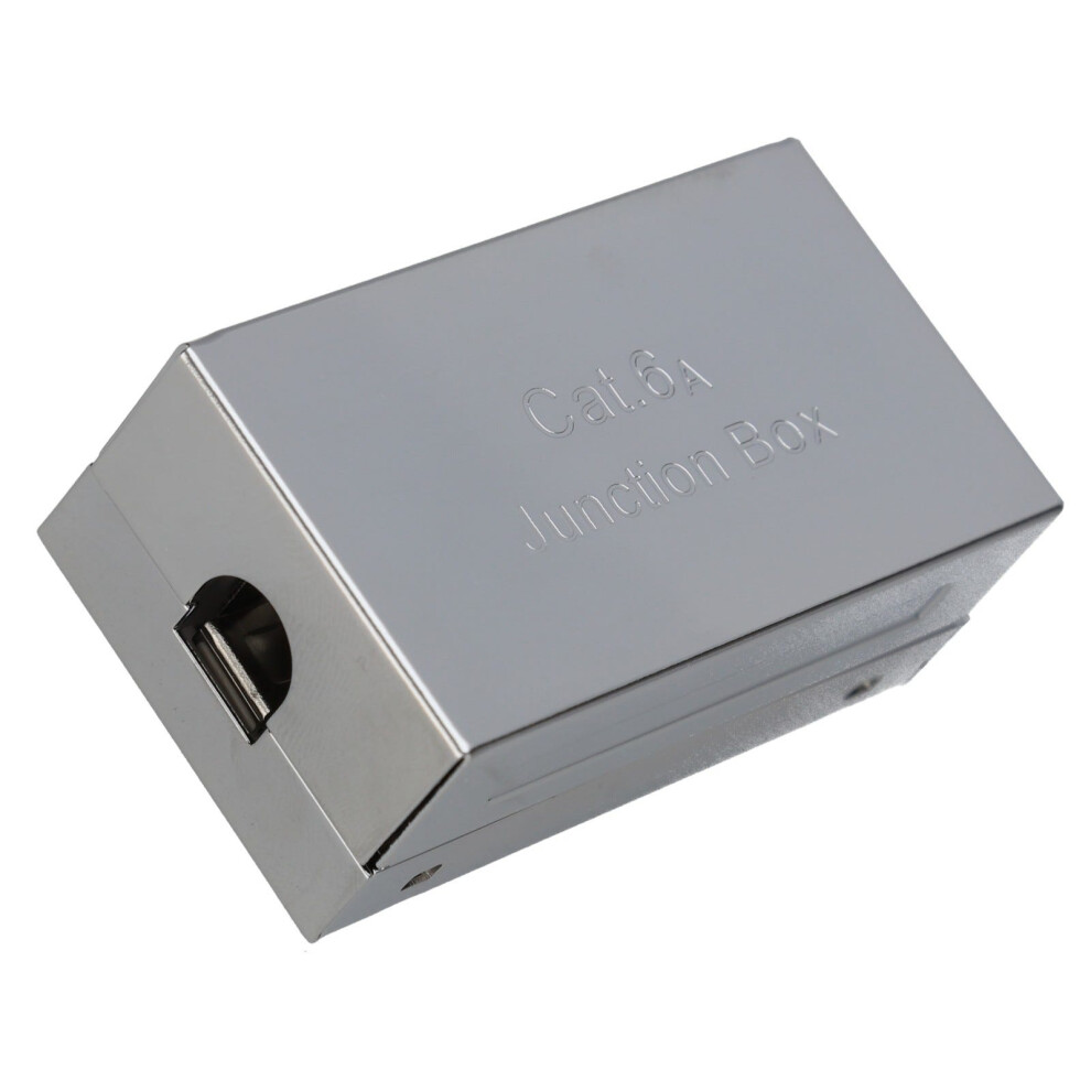 Kenable Cat6a Ftp Shielded Idc Punch Down Type In-Line Coupler Joint