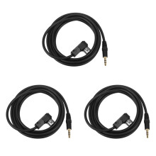 3X Auto 3,5 mm Stereo Jack fuer / Ai-NET 4FT 100 cm Aux Auto Audio Kabel Fit fuer Adapter fuer Telefon