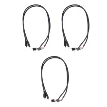 (6Er-Pack) 50cm 5 Pin Hauptplatine Buchsenleiste Auf Micro-USB Stecker Adapter Dupont Extender Kabel (5Pin / Micro-USB)