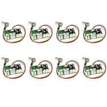 8X Computer Case Mijnwerker Fan Speed Controller 8-Kanaals Fan Hub PWM High-Power Gewelddadige Fan Controller Fan Speed Gouverneur
