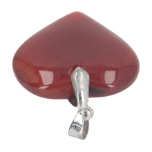 Cristal d'agate rouge pour le chakra du cœur - Standard