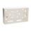 Excel Double Gang 37mm Surface Mount Back Box Trade [10 Pack] 2
