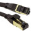 kenable FLAT CAT8 SSTP Shielded 2000MHz 40Gbps High Speed Ethernet Cable RJ45 10m Black 1