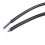 3X Macho Hembra Enchufe 2 Pines LED Impermeable Cable Conector Negro 7
