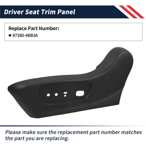 87380-4BB3A Driver  Trim Panel for  Rogue 2014-2020 Side Front  Outer Trim Finisher Accessories 1
