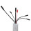 15A Wasserdichter Square-Wave-E-Bike-Motorcontroller 36V/48V 250W 12