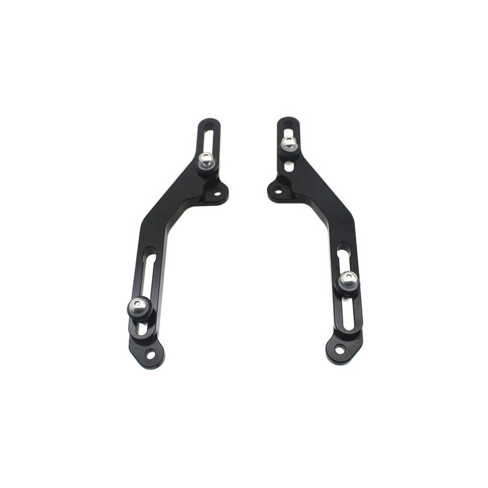 Motorcycle Windscreen Adjusters For Xl750 Xl 750 Transalp 750 2023 2024 Cnc Aluminum Windshield Bracket(Black) Black 4711519413699
