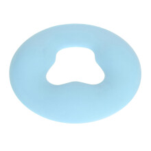Cuscino in Silicone Blu per Massaggi del Viso per Spa, Morbido ed Elastico, Prevenzione delle Rughe