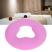 Cuscino per Massaggio Facciale in Silicone, Morbido Ed Elasticizzato, Cuscino per Letto Spa, Viola