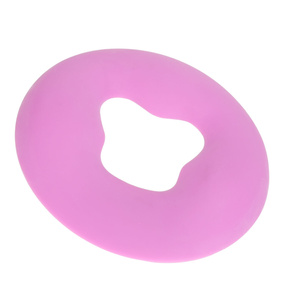 Purple Silicone Face Massage Pillow Spa Bed Cushion For Relaxing Beauty