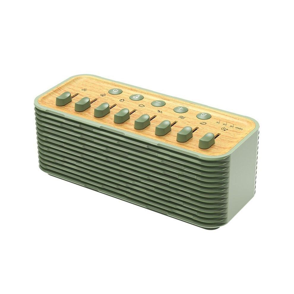 Tauoh White Noise Sleep Sound Speaker Machine With 8 Nature Sound Speaker Music Center Wireless Home B