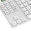 Ergonomic  Dual Mode Wireless Numeric Keyboard with Display Calculator 2in1 Wireless Number Keypad Grey 5