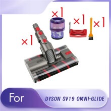 Brosse Ă Rouleau Double + Filtre SV19 + Interrupteur de Verrouillage pour SV19 OMNI-GLIDE TĂŞte D'Aspirateur