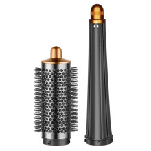 20MM-36MM Long Barrels Attachment and Small Round Brush Attachment for Airwrap, for Barrels Curl and Wave Curl,B