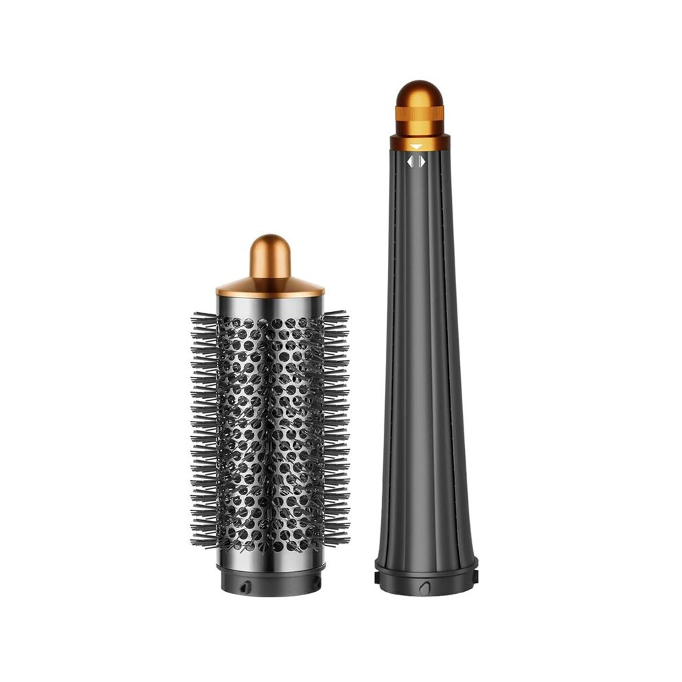 20MM-36MM Long Barrels Attachment and Small Round Brush Attachment for  Airwrap, for Barrels Curl and Wave Curl,B