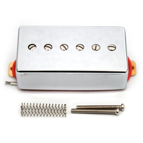 Micros de Guitare Électrique Style P90, Simple Bobinage, 6 Micros à Vis Réglables, Taille 50 mm.