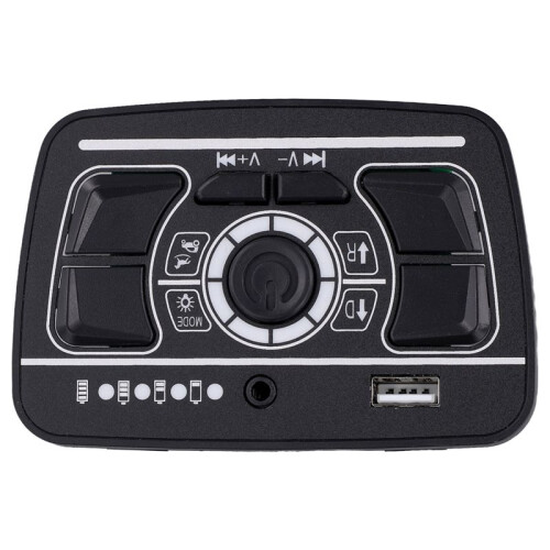 Children'S Electric Car Central Control Panel Multi Functional  Music Power Monitor Style 2