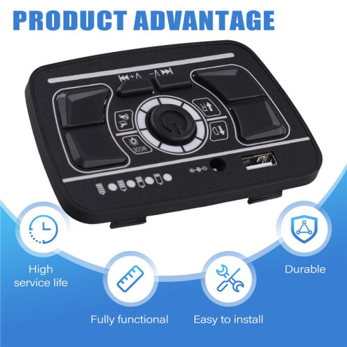 Children'S Electric Car Central Control Panel Multi Functional  Music Power Monitor Style 1