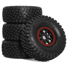4Pcs 135mm 1/7 1/8 Desert Short Course Truck Tire 17mm Wheel Hex for ARRMA Mojave UDR Yikong DF7 FS Buggy RC Car
