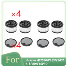 For G9/G10/V12S/V16S/V15PRO/V16PRO Vacuum Front Filter and Rear Filter Cotton Kit Cleaner Parts Replacement