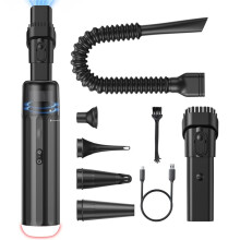 13000PA Powerful Car Vacuum Cleaner High Power Cordless Rechargeable, Handheld Vacuum, Vacuum with LED Light