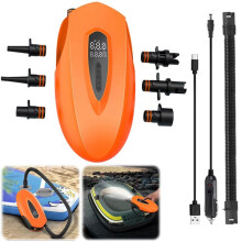 20PSI Opblaasbare Peddelplankpomp met Automatische Uitschakeling Elektrische Luchtpomp Surfplankpomp voor Paddle Board Kajak,A