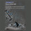 Gaming Controller for  RGB Lighting, Dual Vibration, 6-Axis Gyro Wired Game Controller C 2