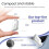 Wireless CarPlay Adapter for , Convert Wired to Wireless, USB & USB-C, No Delay 6
