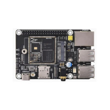 Pi A OnBoard RV1106 Linux Development Board 256MB DDE3L 1TOPS Poder de Computação Sem WIFI e Módulo 4G