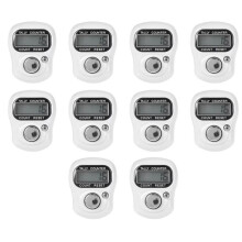 Kitchen Timer LED Finger Ring Counter Quick Response Adjustable Circle LCD Display Counter
