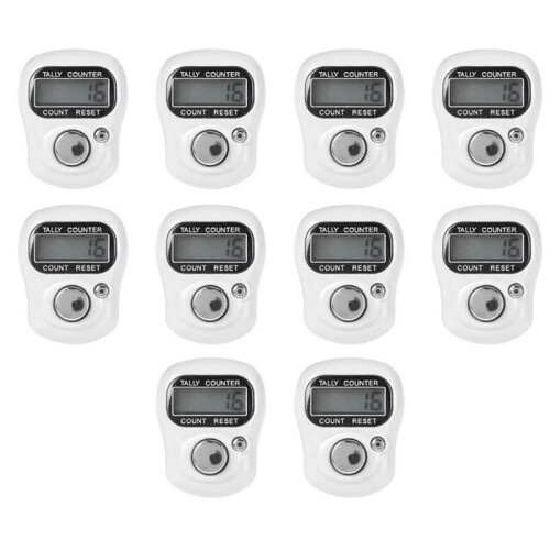 Kitchen Timer LED Finger Ring Counter  Quick Response Adjustable Circle LCD Display Counter