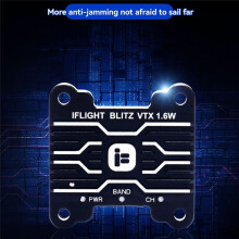 IFlight  1.6W VTX FPV Video Transmitter High Power, Long Distance, 25mW to 1600mW