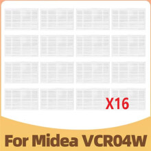 16PCS Washable Hepa Filter Replacement Parts for Midea VCR04W Robot Vacuum Cleaner Accessories Filters