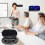 Earhook  Headset AI  Translation Öronproppar Digital Display Sport Noise Reduction Headset Blå 5