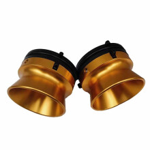 1 Paar 1/4 Zoll 10 Zoll NAB Hub Adapter für Studer ReVox, Universal Aluminium Ladevorrichtung Gold
