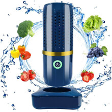 Fruit Vegetable Washing Machine,Rechargeable Cleaning Machine for Vegetables and Fruits,Portable  Food Cleaner