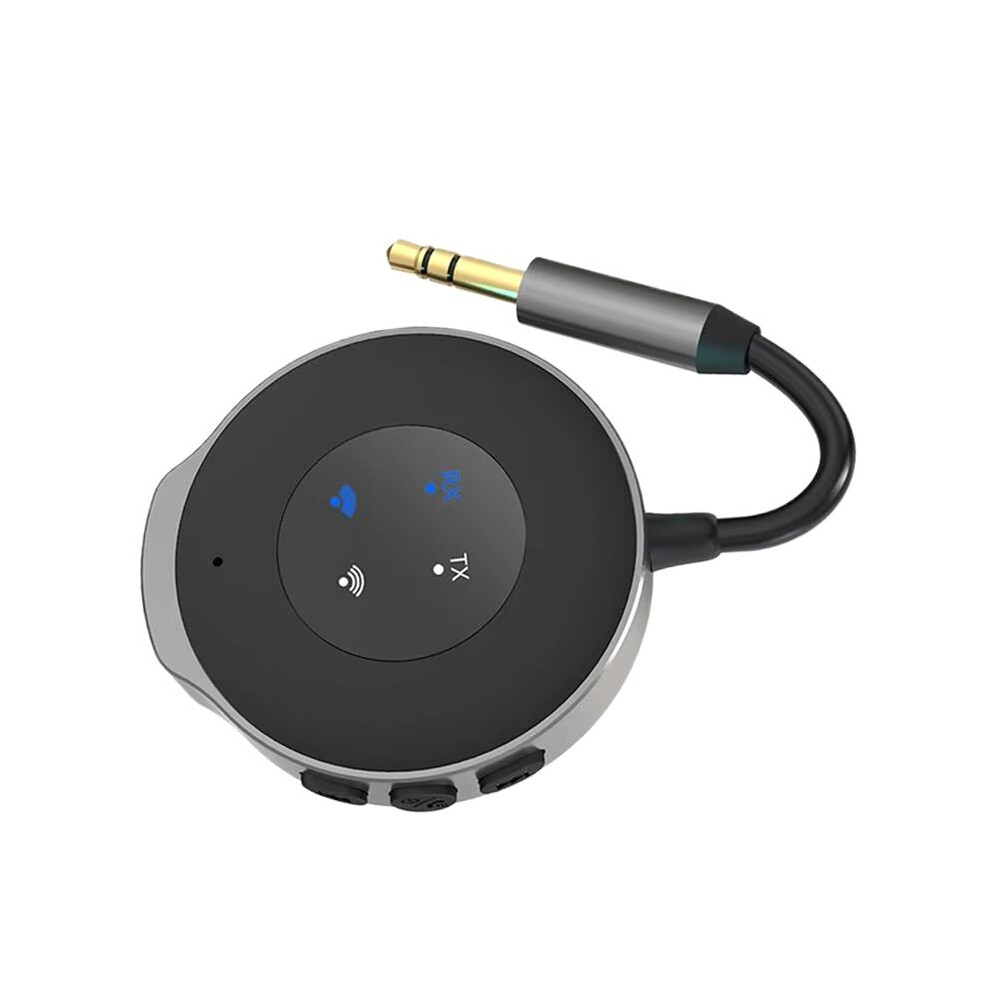 Car Wireless Fm Transmitter Wireless Audio Call 2 In 1 Built-In Microphone Audio Player Radio Adapter 5.3 6032315788117