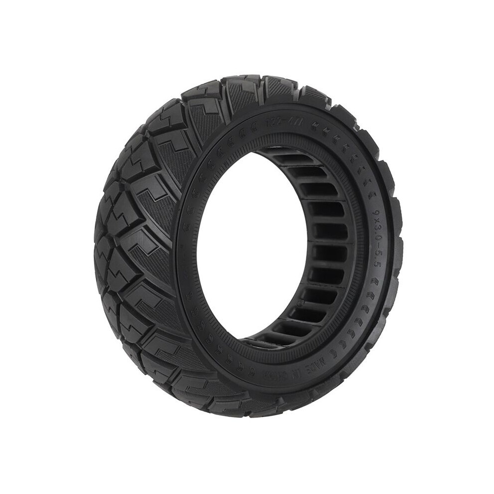 Ulip 9X3.0-5.5 Off-Road Solid Tire For G2 Pro Electric Scooter Anti-Skid And Explosion-Proof Tyre Parts Black 6031369111247