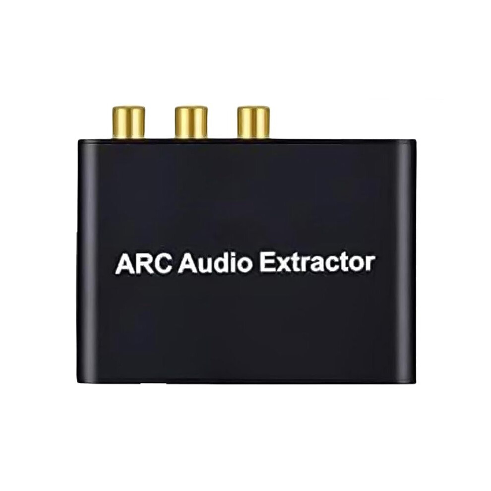 Compatible Arc Audio Extractor Arc To Spdif Coaxial Stereo 3.5Mm Jack -Compatible Arc Adapter Audio Converter 4712697373058