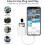 Card Reader for Phone/Laptop/, Three Card Slots Reader Supports  TF Card, Digital Camera Viewer Plug and 3