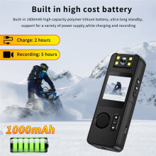 CS11 Minikamera Night Vision LED-Bakklämma Bärbar Digital Videoröstinspelare Sport Micro-Cam Gizli-Kamerakameror