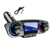 MP3-Player Fürs Auto mit Kartensteckplatz, Kabellosem AUX-Empfänger, Multifunktionalem USB-Musik-Player Fürs Auto, Freisprechfunktion,