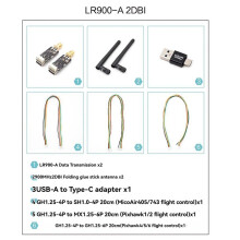 LR900 890-915 MAh, 8-30 , LoRa-Telemetrie-Radio für Pixhawk/Ardupilot/PX4 Von MicoAir Tech, 2-DBi-Verstärkungsantenne LR900-P