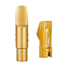Bec de Saxophone avec Anche + Dent, Tampon, Accessoires Professionnels pour Saxophone Alto 6C
