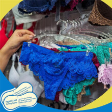 500 Pcs Adhesive Protective Hygiene Try Stickers Hygienic Liner Bulk for Swimwear Lingerie-Underwear