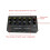 AU-501 Condenser Microphone Expander 5 Channel 6.5mm Microphone Mixer Multi-Channel Input Expander Hub 4