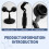 Kit D'Installation de Microphone Double, Support Universel pour Microphone, Support Antichoc pour Microphone 2