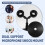 Dual Microphone Installation Kit Universal Stand Microphone Twin Support Microphone Shock Mount 5