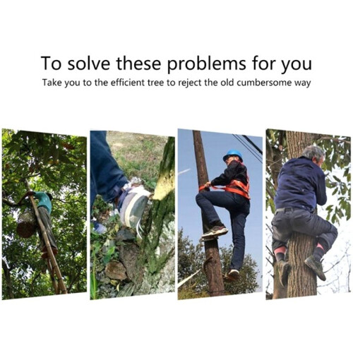 Adjustable Tree Climbing Spikes for and Observation, Fruit Picking 2