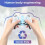 Gamepad Steering Wheel Racing Game Controller for PS4 Handle Game Joystick Racing Game Auxiliary Controller B 6